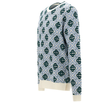 CASABLANCA Maglia con ricamo Monogram MULTICOLOR Uomo 