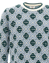 CASABLANCA Maglia con ricamo Monogram MULTICOLOR Uomo 