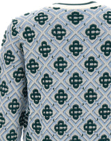 CASABLANCA Maglia con ricamo Monogram MULTICOLOR Uomo 