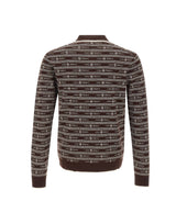 CASABLANCA Polo "Wordmark" BROWN Uomo 