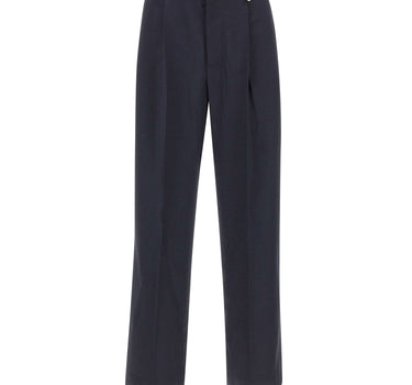 CASABLANCA Pantaloni dritti in lana BLACK Uomo 