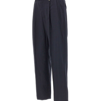 CASABLANCA Pantaloni dritti in lana BLACK Uomo 