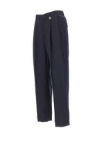 CASABLANCA Pantaloni dritti in lana BLACK Uomo 