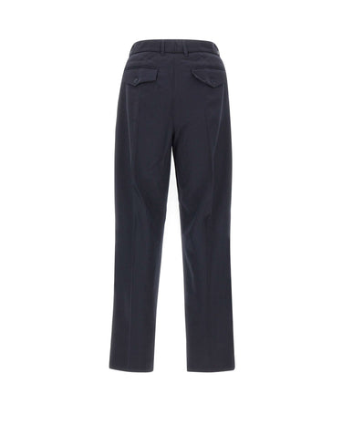 CASABLANCA Pantaloni dritti in lana BLACK Uomo 