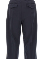 CASABLANCA Pantaloni dritti in lana BLACK Uomo 