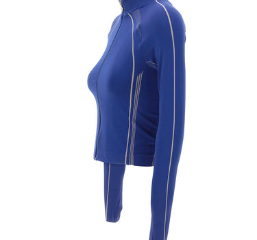CASABLANCA Felpa senza cuciture BLUE Donna 