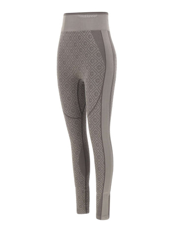 CASABLANCA Leggins senza cuciture con monogramma GREY Donna 