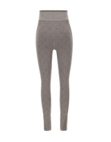 CASABLANCA Leggins senza cuciture con monogramma GREY Donna 