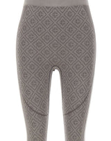CASABLANCA Leggins senza cuciture con monogramma GREY Donna 
