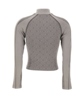CASABLANCA Felpa senza cuciture con monogramma GREY Donna 
