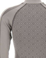 CASABLANCA Felpa senza cuciture con monogramma GREY Donna 