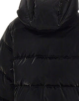 CASABLANCA Piumino corto in nylon laccato BLACK Donna 