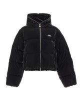 CASABLANCA Piumino corto in nylon laccato BLACK Donna 
