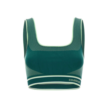 CASABLANCA Bralette senza cuciture GREEN Donna 