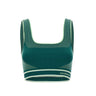 CASABLANCA Bralette senza cuciture GREEN Donna 