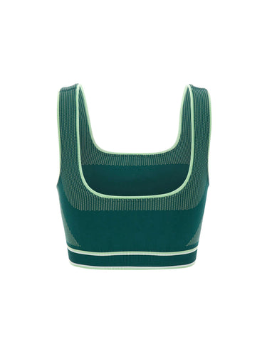 CASABLANCA Bralette senza cuciture GREEN Donna 
