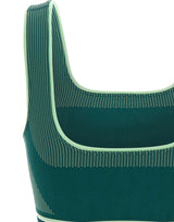 CASABLANCA Bralette senza cuciture GREEN Donna 