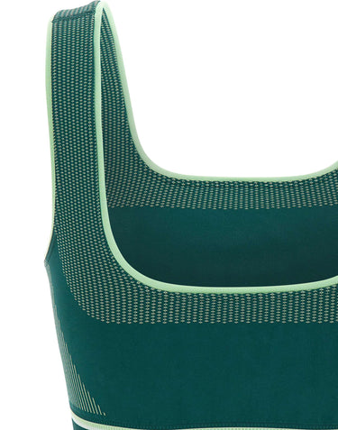 CASABLANCA Bralette senza cuciture GREEN Donna 