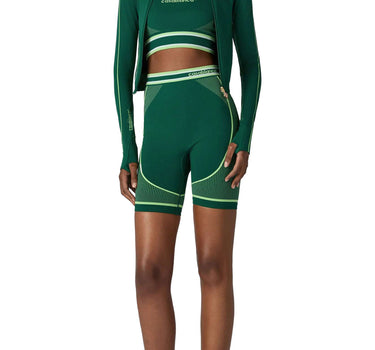 CASABLANCA Shorts senza cuciture GREEN Donna 