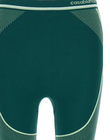 CASABLANCA Shorts senza cuciture GREEN Donna 
