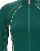 CASABLANCA Felpa senza cuciture GREEN Donna 