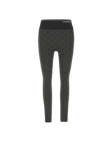 CASABLANCA Leggins monogram senza cuciture GREY Donna 
