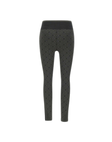 CASABLANCA Leggins monogram senza cuciture GREY Donna 