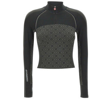 CASABLANCA Maglia monogram senza cuciture GREY Donna 