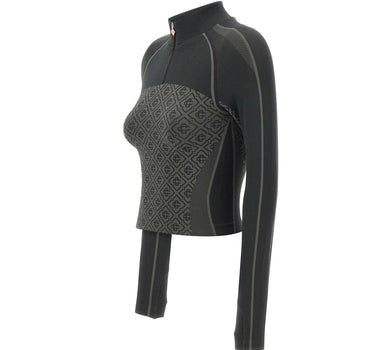 CASABLANCA Maglia monogram senza cuciture GREY Donna 