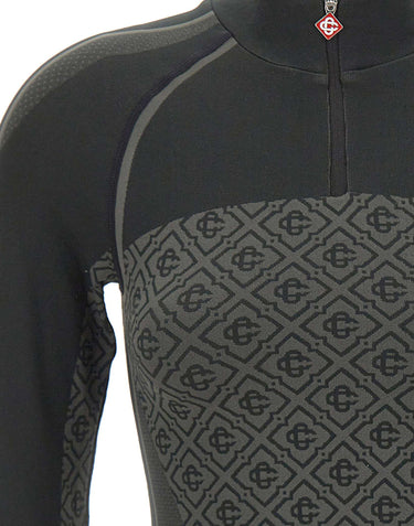 CASABLANCA Maglia monogram senza cuciture GREY Donna 