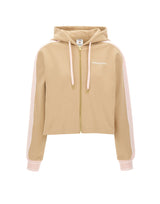 CASABLANCA Felpa in cotone con cappuccio BEIGE Donna 
