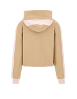 CASABLANCA Felpa in cotone con cappuccio BEIGE Donna 