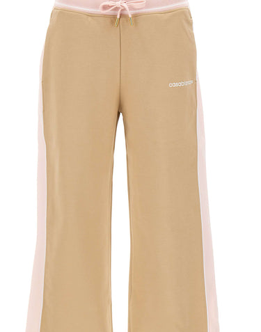 CASABLANCA Pantaloni di tuta "Heavy Punto Interlock" BEIGE Donna 