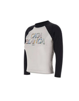 CASABLANCA T-shirt "3D Stacked Logo" WHITE Donna 