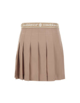 CASABLANCA Gonna a pieghe in lana BEIGE Donna 