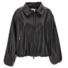 CASSELL Giacca in pelle "Toti Bomber" BLACK Donna 