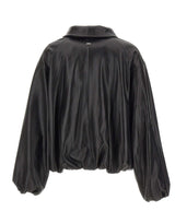 CASSELL Giacca in pelle "Toti Bomber" BLACK Donna 