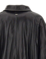 CASSELL Giacca in pelle "Toti Bomber" BLACK Donna 