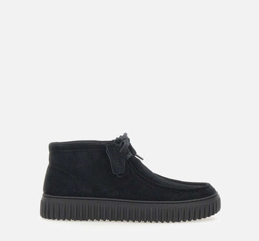 CLARKS "Torhill Hi" BLACK Uomo 