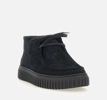 CLARKS "Torhill Hi" BLACK Uomo 