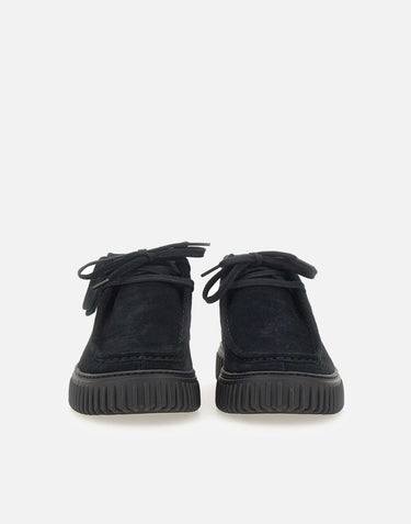 CLARKS "Torhill Hi" BLACK Uomo 