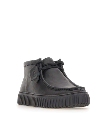 CLARKS Stivaletto "Torhill Hi" BLACK Uomo 