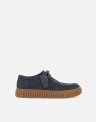 CLARKS "Torhill Lo" BLUE Uomo 