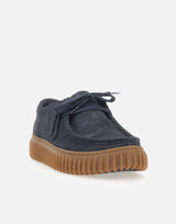 CLARKS "Torhill Lo" BLUE Uomo 