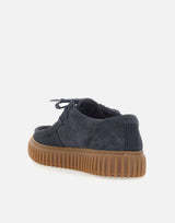 CLARKS "Torhill Lo" BLUE Uomo 
