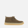 CLARKS "Torhill Lace Hi" GREEN Uomo 