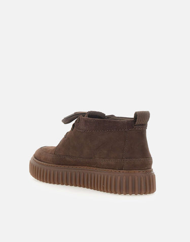 CLARKS "Torhill lace hi" BROWN Uomo 