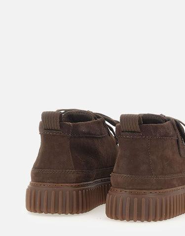 CLARKS "Torhill lace hi" BROWN Uomo 