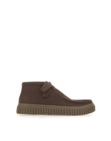 CLARKS Stivaletto "Torhill Hi" BROWN Uomo 