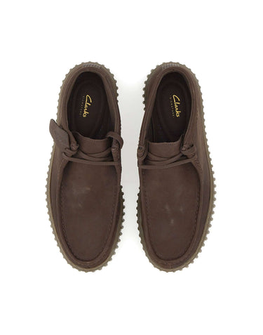 CLARKS Stivaletto "Torhill Hi" BROWN Uomo 